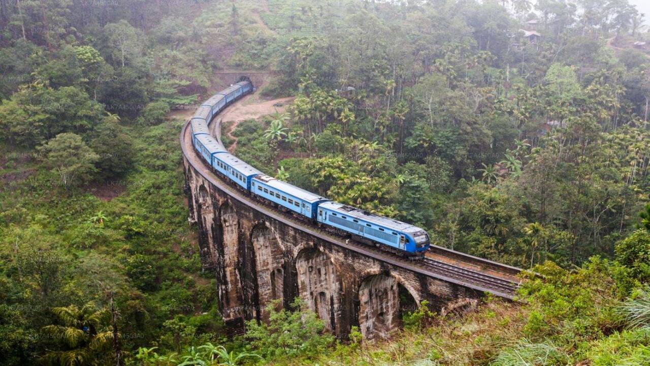 Nanu Oya to Ella train ride on (Train No: 1005 "Podi Menike")