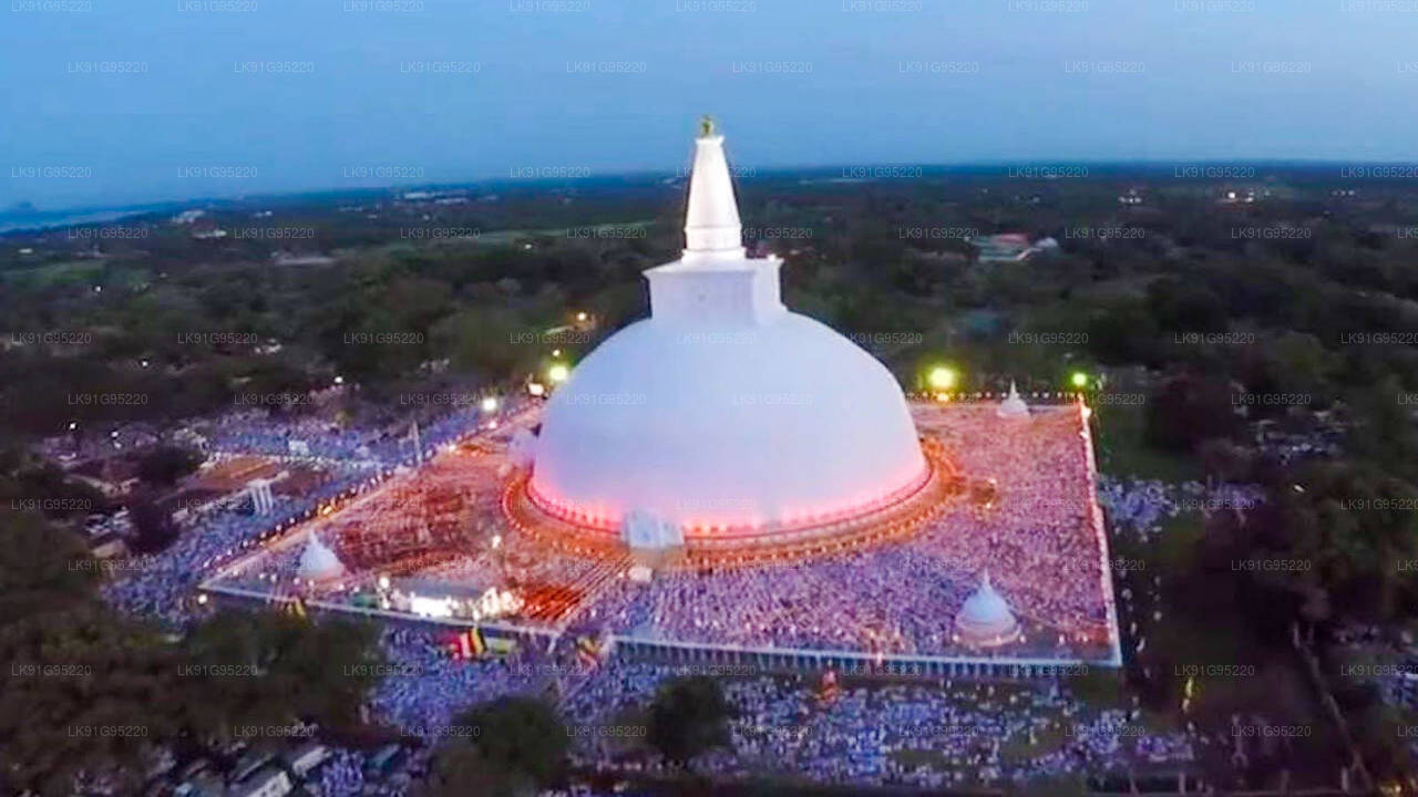 Discover Anuradhapura by Helicopter From Ratmalana