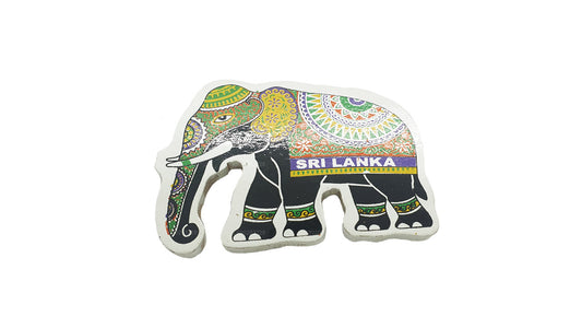 Sri Lankan Traditional Perahera Elephant Fridge Magnet