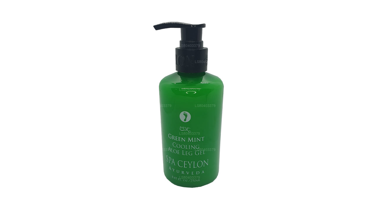 Spa CeylonÂ Green Mint Cooling Aloe Leg Gel (250ml)