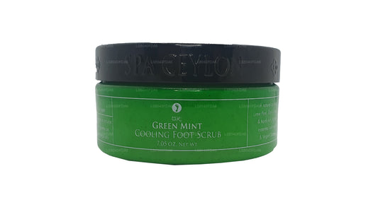 Spa Ceylon Green Mint Cooling Foot Scrub (200g)