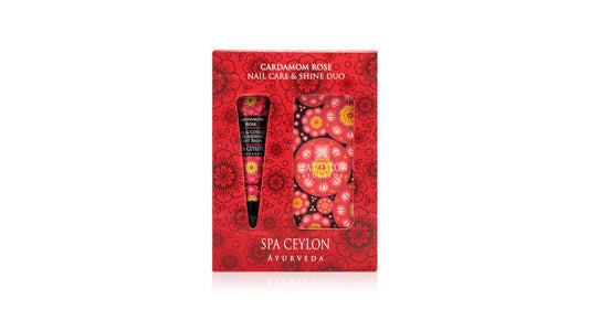 Spa Ceylon Cardamom Rose - Nail Care & Shine Duo