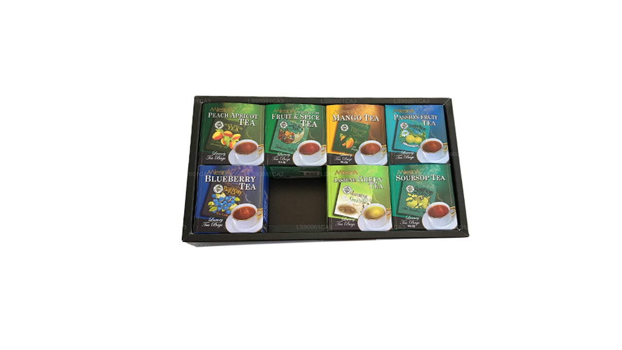 Mlesna Sensations 8 Flavour Assorted Luxury Foil Tea Bags (160g)