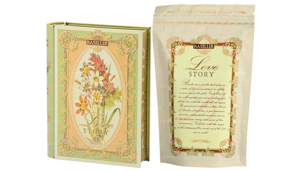 Basilur Tea Book "Love Story - Volume I" (100g) Caddy