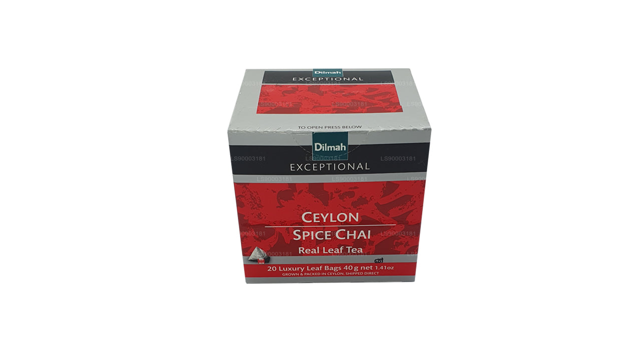 Dilmah Exceptional Ceylon Spice Chai (40g) 20 Tea Bags