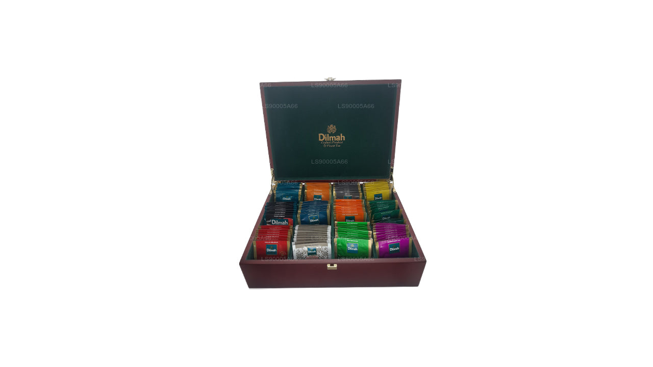 Dilmah Luxury Timber Presenter with Lid (12 Varieties)