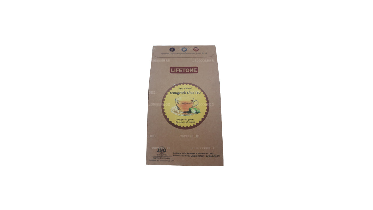 Lifetone Fenugreek Lime Tea (40g)