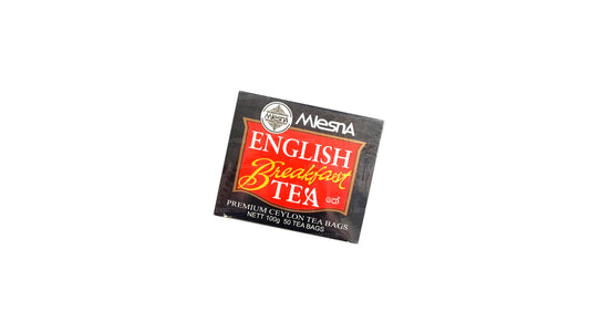 Mlesna Tea English Breakfast Tea 50 Tea Bags (100g)