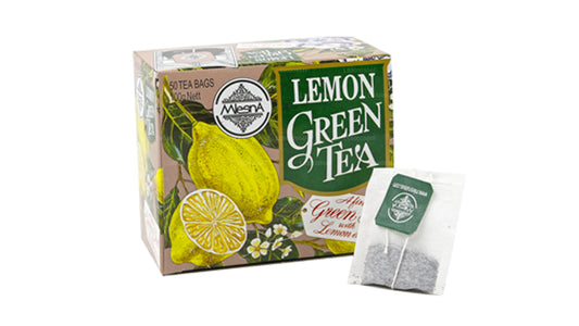 Mlesna Lemon Green Tea (100g) 50 Tea Bags