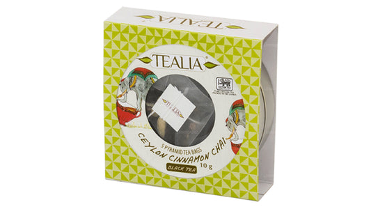 Tealia Ceylon Cinnamon Chai - 5 Pyramid Tea Bags (10g)