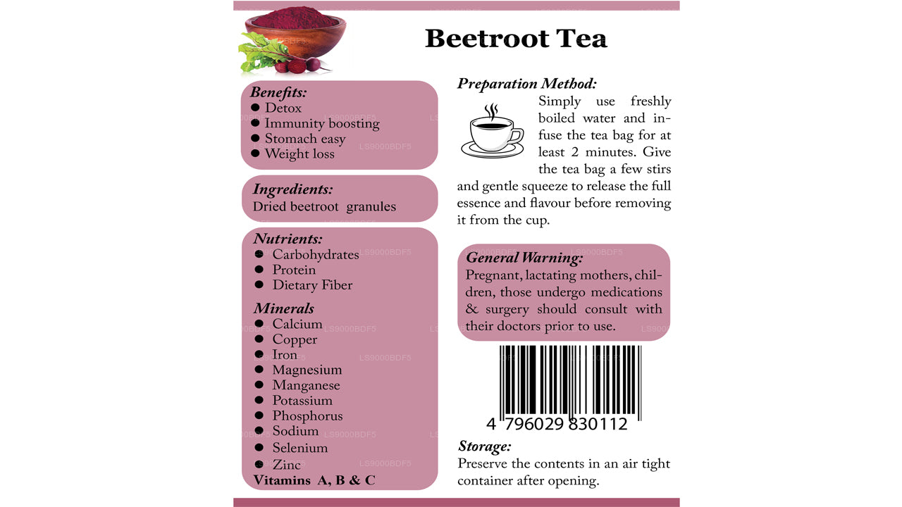 Lifetone Beetroot Tea (40g)