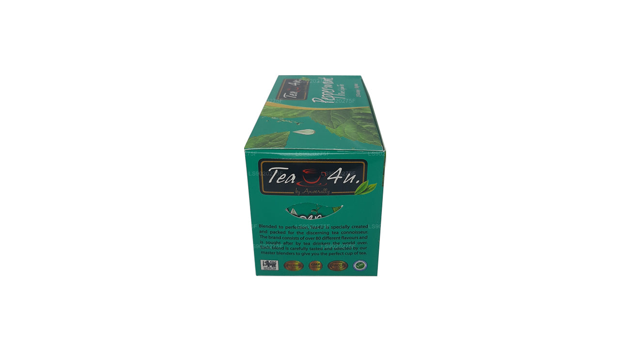 Tea4U Peppermint Pure Ceylon Tea (50g) 25 Tea Bags