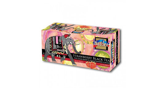 Battler Strawberry Black Tea (25 Tea Bags)
