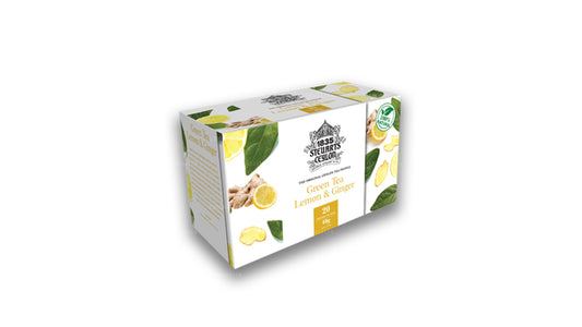 George Steuart Green Tea Lemon Ginger (40g) 20 Tea Bags